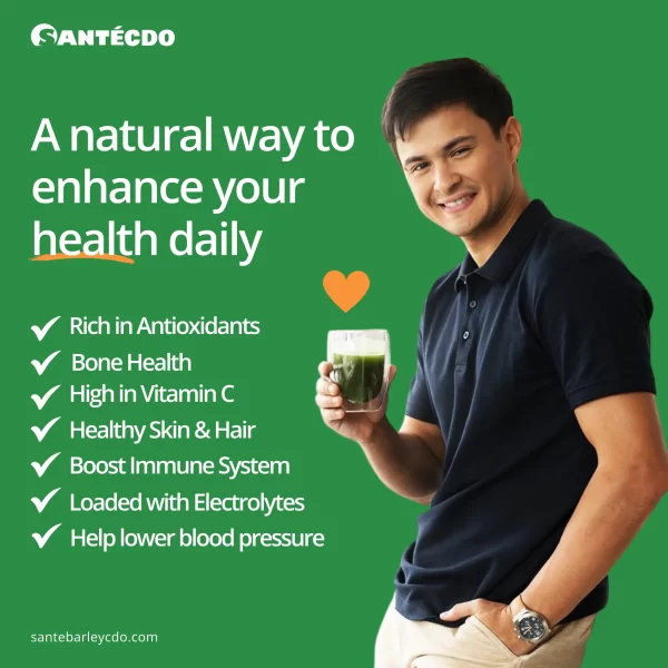 Santé Barley Benefits Banner