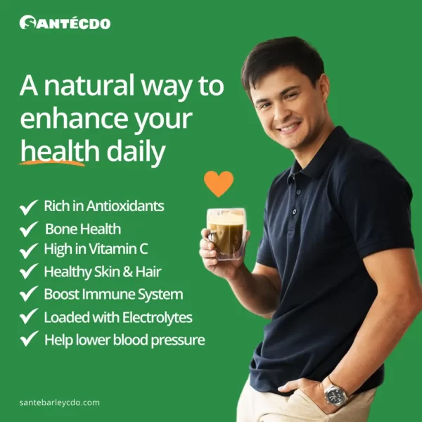 Santé Barley Benefits Banner