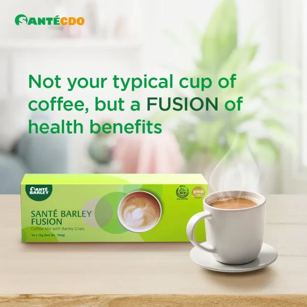 Santé Barley Coffee Fusion Banner